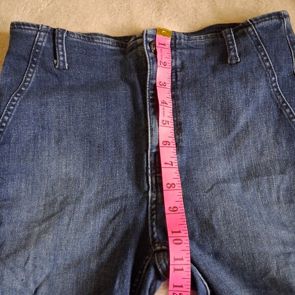 We the Free Women's Size 29 Level Up Slit Bootcut Medium Wash Jeans - Picture 13 of 14